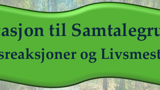 Lenke til artikkel: Invitasjon til Samtalegruppe: Tapsreaksjoner og Livsmestring